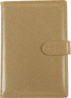 Opakowanie KALENDARZ A5 TYGODNIOWY Z ZAPIĘCIEM 2024 SHINY ZŁOTY