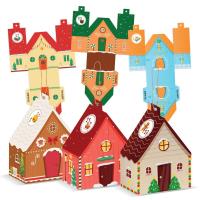 Opakowanie Kalendarz adwentowy. Domki świąteczne