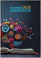 Okładka książki Kalendarz akademicki A5 tyg PCV bezbarwny idea