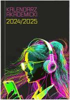 Okładka książki Kalendarz akademicki A5 tyg PCV bezbarwny kobieta