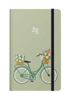 Kalendarz kieszonkowy 2025 T Rower z kwiatami ALBI. Wydawca: Albi. SmakLiter.pl Opakowanie Kalendarz kieszonkowy 2025 T Rower z kwiatami ALBI