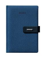 Opakowanie Kalendarz książkowy 2024 A5 dzienny magnes nieb.