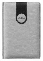 Opakowanie Kalendarz książkowy 2024 A5 dzienny szary