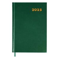 Opakowanie Kalendarz książkowy 2025 A5 zielony EASY