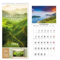 Opakowanie Kalendarz motywacyjny 2024 22X46cm Widoki