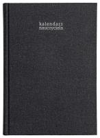 Opakowanie Kalendarz naucz. 2023/24 A5 tyg. Len czarny