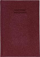 Opakowanie Kalendarz naucz. 2023/24 A5 tyg. natura bordowy