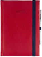 Okładka książki Kalendarz naucz. 2024/2025 A5 D gumka czerwony