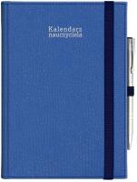 Okładka książki Kalendarz naucz. 2024/2025 A5 tyg. gumka granat