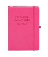 Okładka książki Kalendarz Nauczyciela 2024/2025 A5 TDW różowy