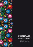Okładka książki Kalendarz nauczycielski 2022/2023 folk