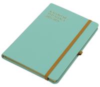 Kalendarz pedagoga 2024/25 A5 tyg Salsa akwamaryna. Wydawca: ELEFANT. SmakLiter.pl Opakowanie Kalendarz pedagoga 2024/25 A5 tyg Salsa akwamaryna