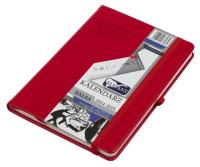 Kalendarz pedagoga 2024/25 A5 tyg Salsa czerwony. Wydawca: ELEFANT. SmakLiter.pl Opakowanie Kalendarz pedagoga 2024/25 A5 tyg Salsa czerwony