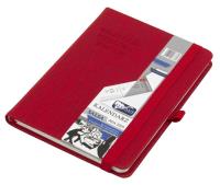 Kalendarz pedagoga 2024/25 B6 tyg Salsa czerwony. Wydawca: ELEFANT. SmakLiter.pl Opakowanie Kalendarz pedagoga 2024/25 B6 tyg Salsa czerwony