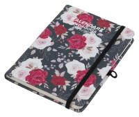 Kalendarz pedagoga 2024/25 B6 tyg Salsa kwiaty. Wydawca: ELEFANT. SmakLiter.pl Opakowanie Kalendarz pedagoga 2024/25 B6 tyg Salsa kwiaty