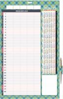 Kalendarz rodzinny 2024/2025. Wydawca: Visart. SmakLiter.pl Opakowanie Kalendarz rodzinny 2024/2025