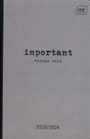 Opakowanie Kalendarz szkolny B6 Gray 3 sztuki