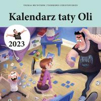Kalendarz Taty Oli. Autor: THOMAS BRUNSTRØM. SmakLiter.pl Okładka książki Kalendarz Taty Oli