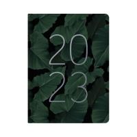Opakowanie Kalendarz tygodniowy 2023 Czarne liście ALBI