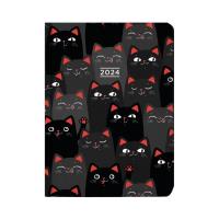 Opakowanie Kalendarz tygodniowy 2024 B6 Koty ALBI