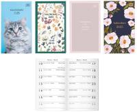 Opakowanie Kalendarzyk 2025 64 strony MO 9x15,5cm mix