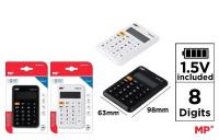 Opakowanie Kalkulator kieszeniowy 6,3x9,8cm MIX