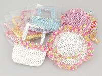 Opakowanie Kapelusz dziewczęcy z torebką MIX