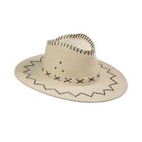 Opakowanie Kapelusz kowboja welurowy beżowy