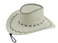 Opakowanie Kapelusz ze sztucznego zamszu biały