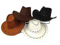 Opakowanie Kapelusz ze sztucznego zamszu Western MIX
