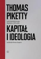 Kapitał i ideologia. Autor: Beata Geppert. SmakLiter.pl Okładka książki Kapitał i ideologia