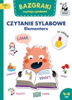Kapitan Nauka Bazgraki czytają sylabami Elementarz. Autor: Zuzanna Osuchowska, Urbaniak Katarzyna, Robert Ja. SmakLiter.pl Okładka książki Kapitan Nauka Bazgraki czytają sylabami Elementarz