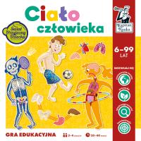 Kapitan Nauka. Ciało człowieka w.2. Autor: Magdalena Jarzębowska, Urbaniak Katarzyna. SmakLiter.pl Okładka książki Kapitan Nauka. Ciało człowieka w.2