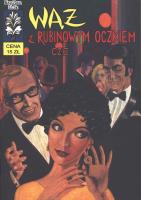 Kapitan Żbik T.24 Wąż z rubinowym oczkiem. Autor: Krupka Władysław, Polch Bogusław. SmakLiter.pl Okładka książki Kapitan Żbik T.24 Wąż z rubinowym oczkiem