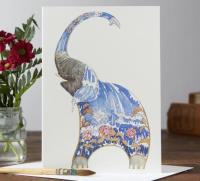 Opakowanie Karnet A031 B6 + koperta Słoń w wodzie