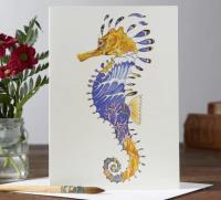 Opakowanie Karnet A037 B6 + koperta Konik morski