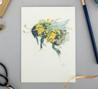 Karnet A064 B6 + koperta Trzmiel. Wydawca: DM Collection. SmakLiter.pl Opakowanie Karnet A064 B6 + koperta Trzmiel