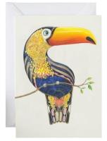 Opakowanie Karnet A161 B6 + koperta Tukan na gałęzi