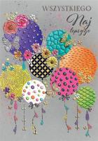 Karnet A5 Jaskrawe Balony. Wydawca: Henry. SmakLiter.pl Opakowanie Karnet A5 Jaskrawe Balony