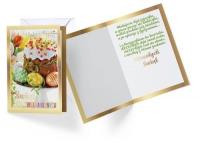 Opakowanie Karnet B6 3DV-127 Wielkanoc