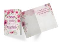 Opakowanie Karnet B6 Babcia