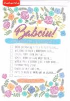 Opakowanie Karnet B6 Babcia