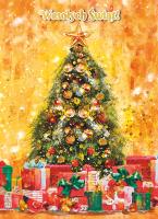 Opakowanie Karnet B6 BN Choinka z prezentami