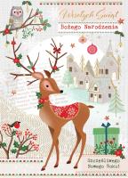 Karnet B6 BN Sarenka zimowa. Wydawca: Henry. SmakLiter.pl Opakowanie Karnet B6 BN Sarenka zimowa