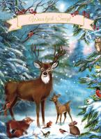 Opakowanie Karnet B6 BN Świąteczny las