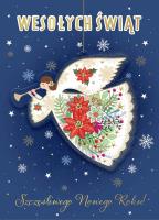 Karnet B6 BN z zawieszką Aniołek. Wydawca: Henry. SmakLiter.pl Opakowanie Karnet B6 BN z zawieszką Aniołek