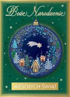 Karnet B6 BN z zawieszką Bombka. Wydawca: Henry. SmakLiter.pl Opakowanie Karnet B6 BN z zawieszką Bombka