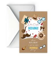 Karnet B6 Dla Ciebie Dziadku. Wydawca: AVANTI. SmakLiter.pl Opakowanie Karnet B6 Dla Ciebie Dziadku