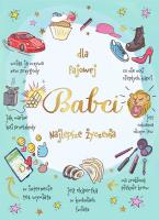 Opakowanie Karnet B6 Fajowy Babcia