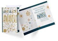 Opakowanie Karnet B6 Gratulacje awans